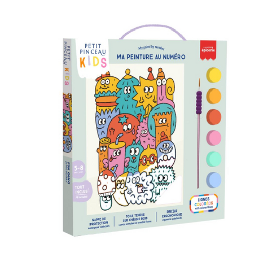 Kit Petit Pinceau Kids - Fun Gang