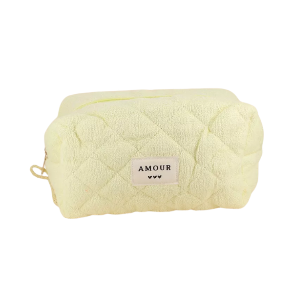 Bohm - Trousse de toilette - Eponge jaune