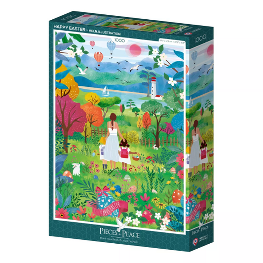 Puzzle Pieces&Peace 1000 Pièces - Happy Easter