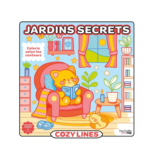 Hachette - Cozy Lines Jardins secrets