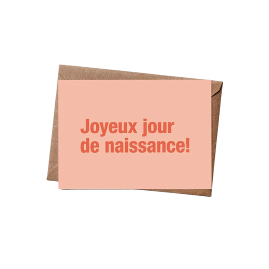 Bulma Carte postale - Joyeux jour de naissance !