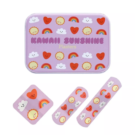 Pansements en boîte métallique - Kawaii Sunshine