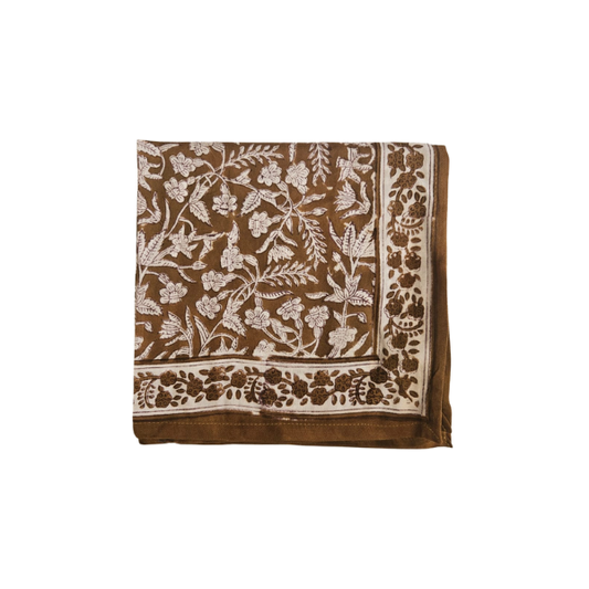 So family - Foulards Calcutta Olive - 50x50cm