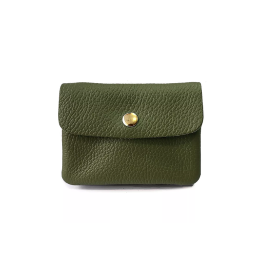 Porte-monnaie Luce Graine - Kaki