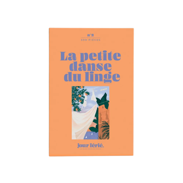Jour férié - Puzzle 500 pièces - La petite danse du linge