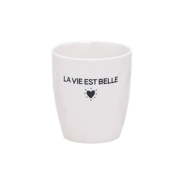 Gobelet message - La vie est belle
