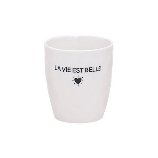 Gobelet message - La vie est belle