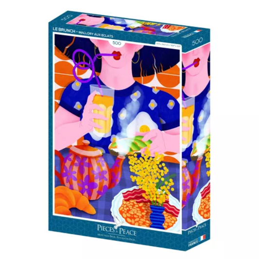 Puzzle Piece&Peace 500 pièces - Le Brunch
