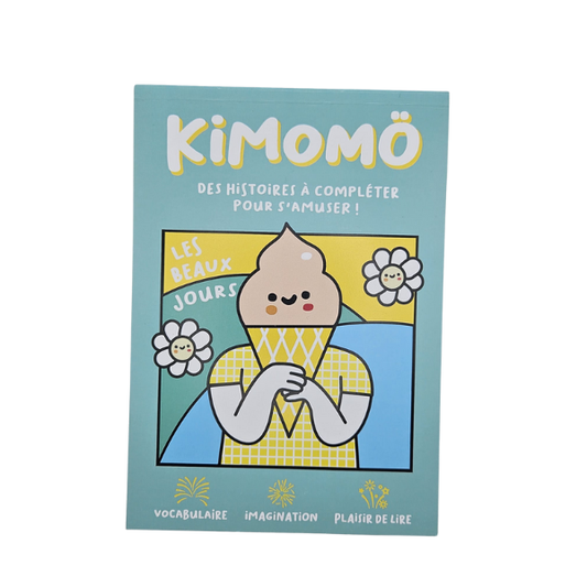 KIMOMÖ – Livres d’histoires à compléter -"Les beaux jours"