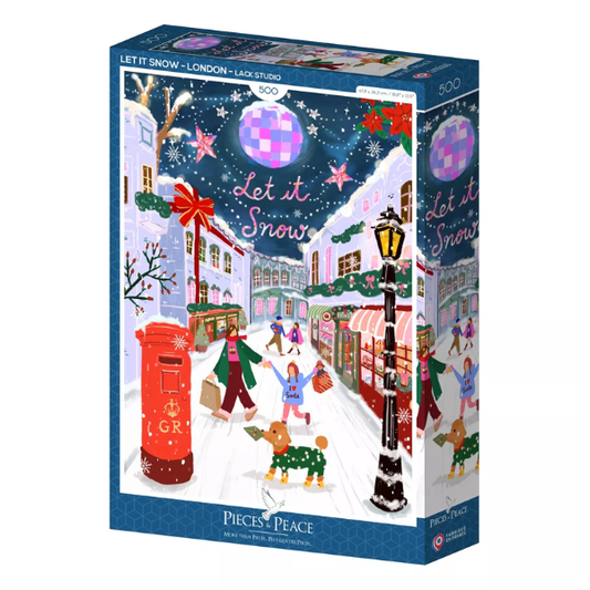 Puzzle Piece&Peace 500 pièces - Let it snow - London
