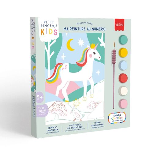 Kit Petit Pinceau Kids - Licorne et Piou