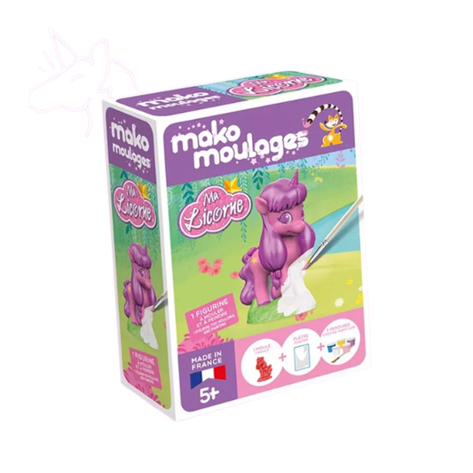 Mako - Kit moulage & peinture - Ma licorne étoile