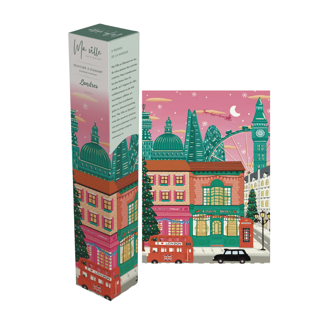 Ma Ville en Diamant – Kit de Diamond Painting Londres