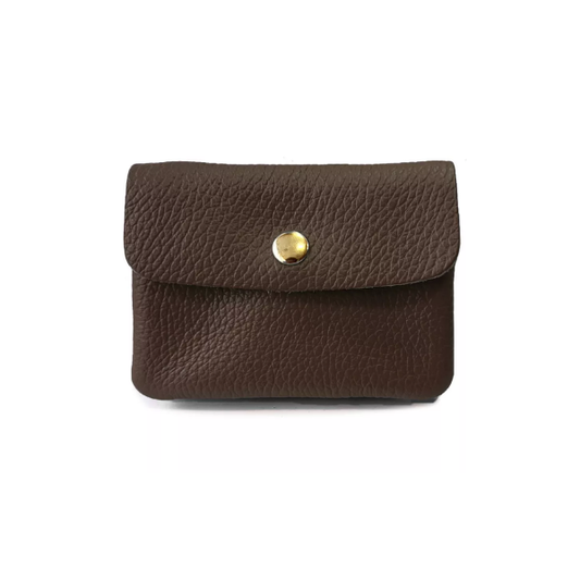 Porte-monnaie Luce Graine - Chocolat