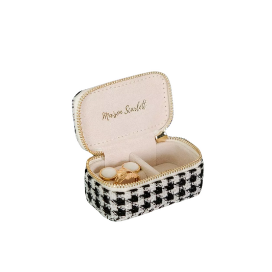 Maison Scarlett - Boîte à Bijoux Pied de poule