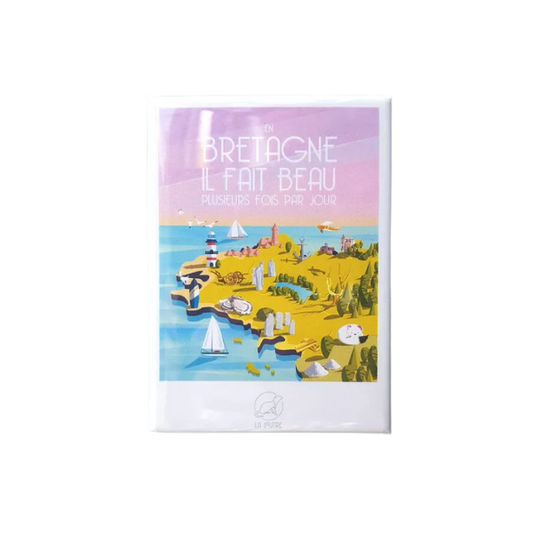 La loutre - Magnet Bretagne
