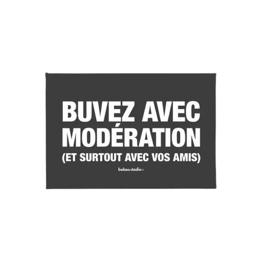 Bulma - Magnet Buvez avec modération