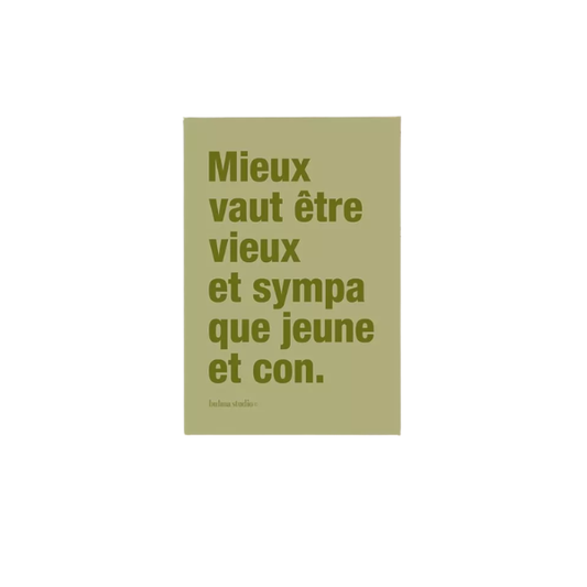 Bulma - Magnet Vieux et Sympa