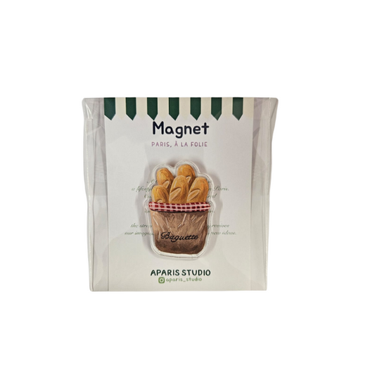Aparis Studio - Magnet - Panier de baguettes