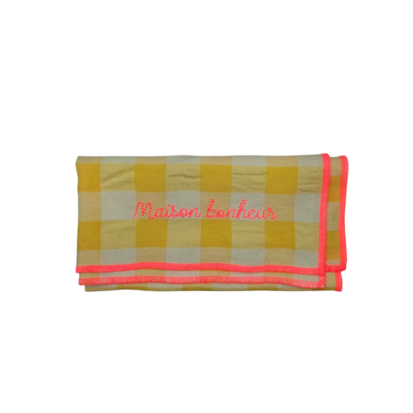 Serviette de table - Maison du bonheur