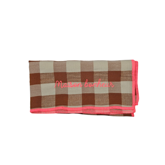Serviette de table - Maison du bonheur
