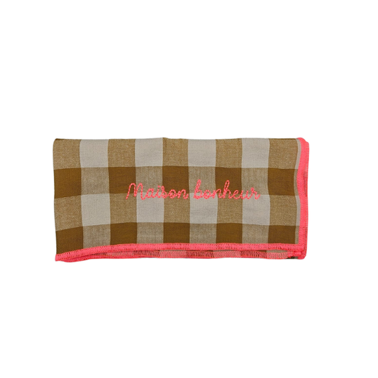 Serviette de table - Maison du bonheur