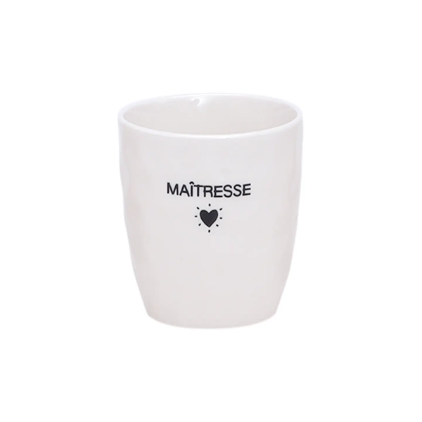 Gobelet message - Maitresse