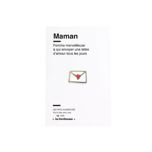 Les imprimeuses - Lettre - Maman