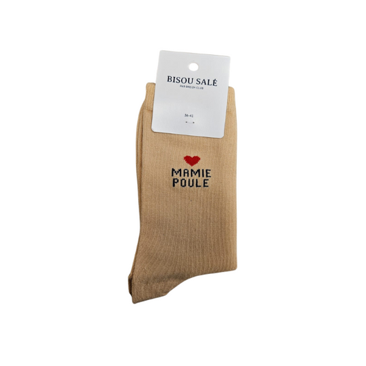 Breizh Club - Chaussette " Mamie poule "