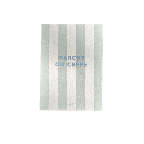 Breizh Club - Carte postale Marche ou crêpe