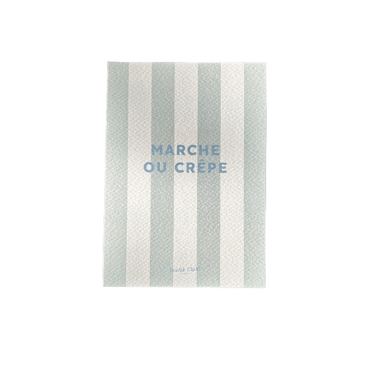 Breizh Club - Carte postale Marche ou crêpe