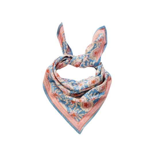 Bonheur du jour - Petit foulard - Margote Bleu