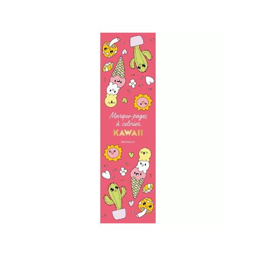 Marabout - Marque-pages à colorier - Kawaii