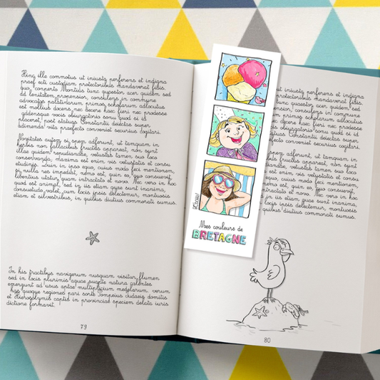 Bobotte - Marque-page à colorier – Bretagne