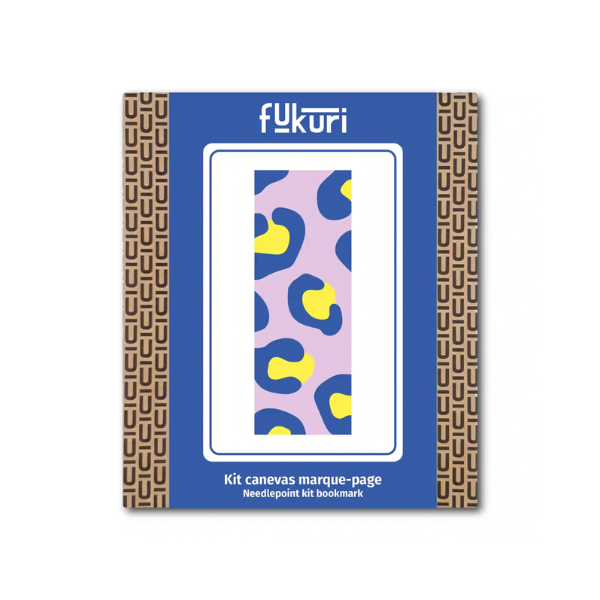 Kit Canevas - DIY - Marque-page Léopard