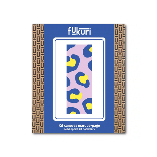 Kit Canevas - DIY - Marque-page Léopard