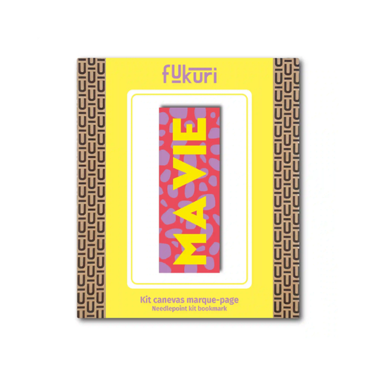 Kit Canevas - DIY - Marque-page Ma vie