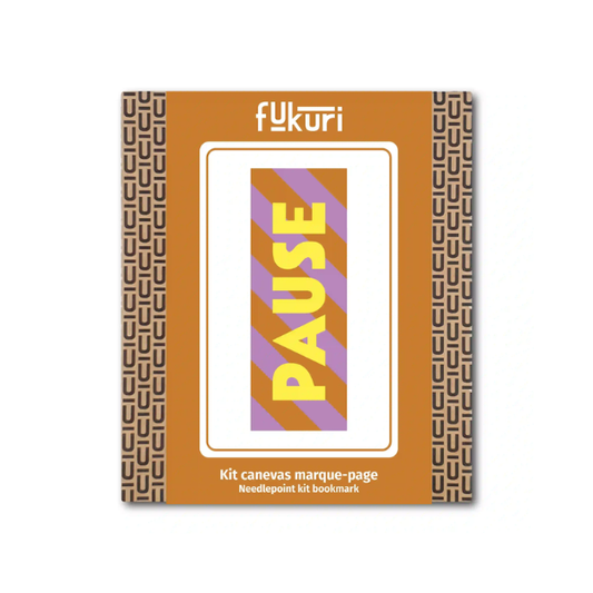 Kit Canevas - DIY - Marque-page Pause
