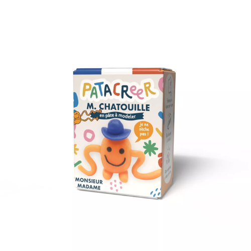 Patacreer - Kit à fabriquer M CHATOUILLE en pâte à modeler
