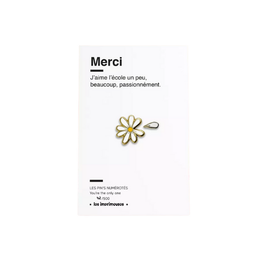 Les imprimeuses - Merci - Marguerite