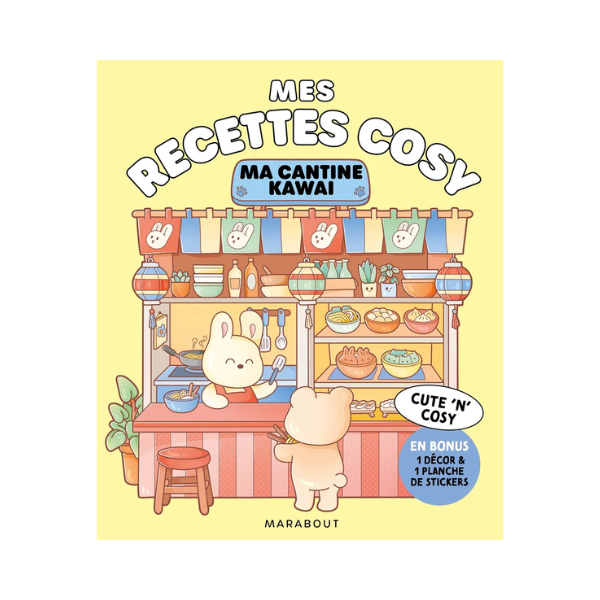 Hachette - Mes recettes cosy - Ma cantine kawai