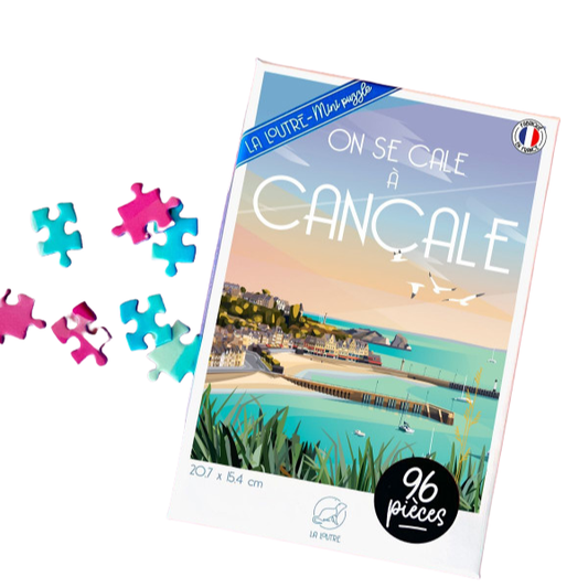 La loutre - Mini-Puzzle Cancale - 96 pièces
