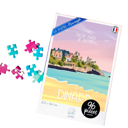 La loutre - Mini-Puzzle Dinard - 96 pièces