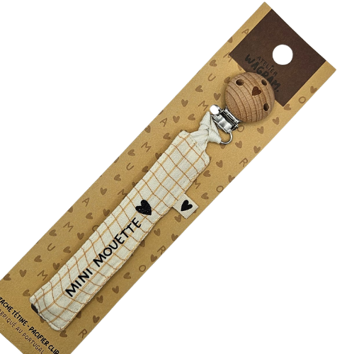 Atelier Wagram - Attache tétine - Mini mouette