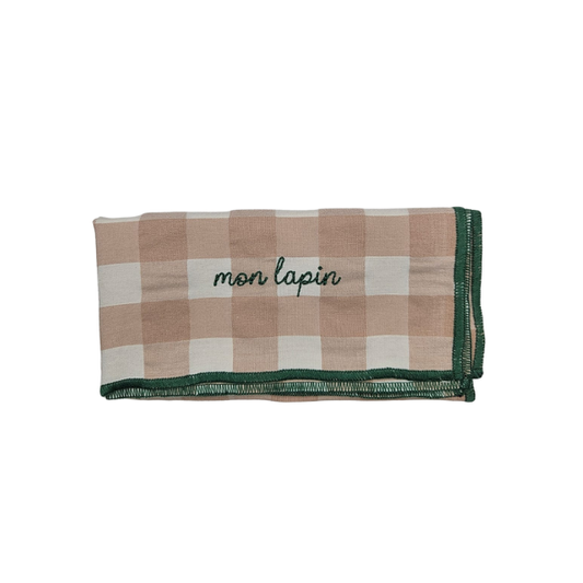 Serviette de table - Mon lapin