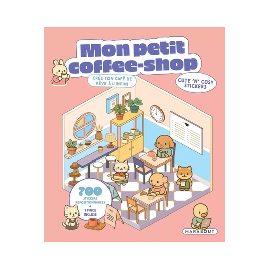 Stickers / Cute 'n' cosy stickers - Mon coffee-shop