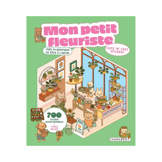 Stickers / Cute 'n' cosy stickers - Mon petit fleuriste