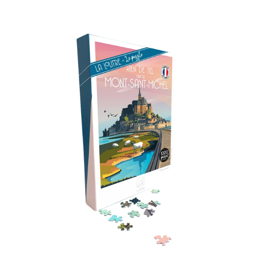 La loutre - Puzzle Mont Saint Michel - 1000pcs
