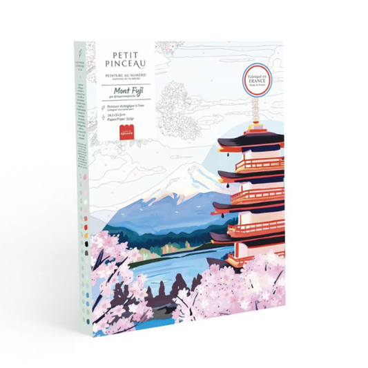 Peinture à Numéro Petit Pinceau - Mont Fuji