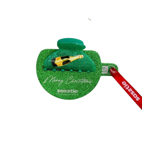 Sasstie - Grande pince - Christmas - Mony Champagne